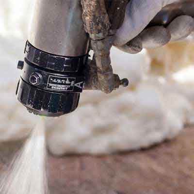 Polyurethane foam spray 